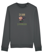 CA BABA SI MITRALIERA 3 Bluză mânecă lungă Unisex Rise