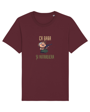 CA BABA SI MITRALIERA 3 Burgundy