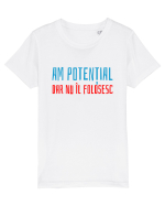 AM POTENTIAL, DAR NU IL FOLOSESC Tricou mânecă scurtă  Copii Mini Creator