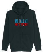 AM TALENT, DAR NU AM CHEF Hanorac cu fermoar Unisex Connector