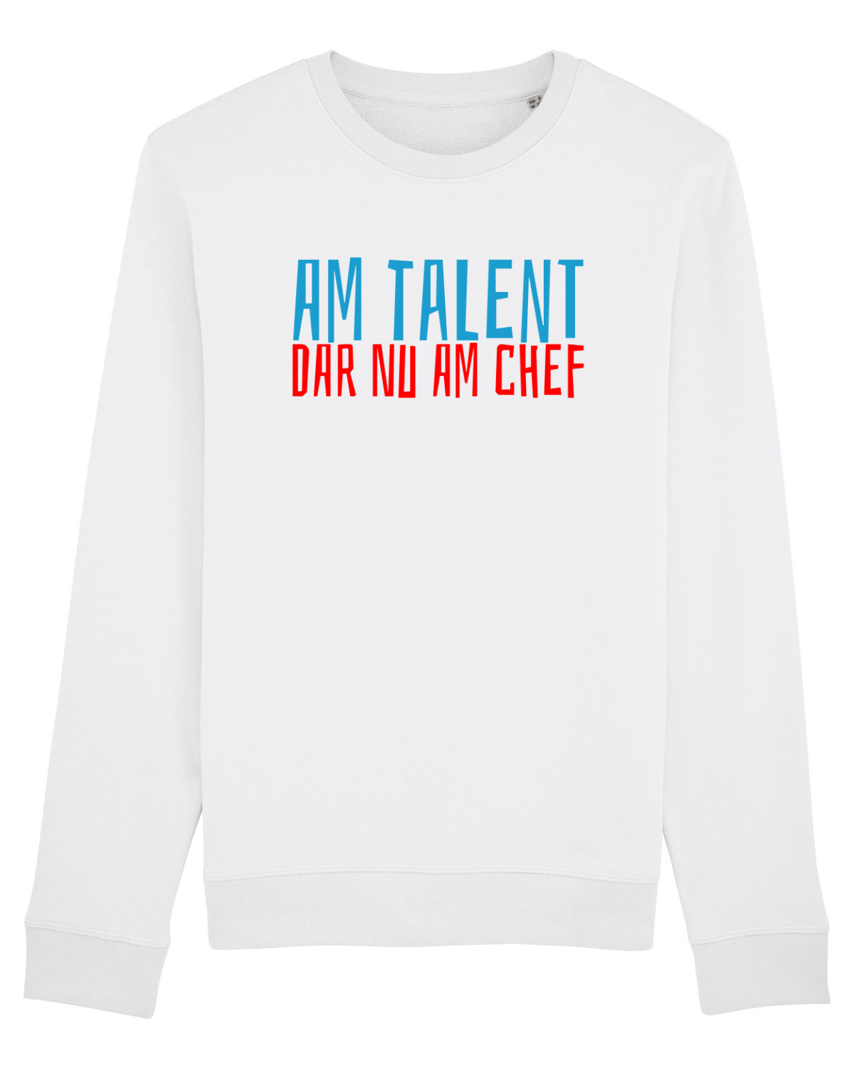 Bluză mânecă lungă Unisex Rise White