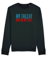 AM TALENT, DAR NU AM CHEF Bluză mânecă lungă Unisex Rise