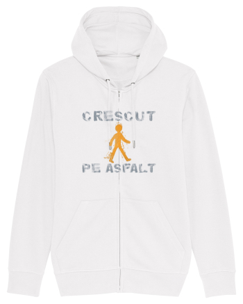 CRESCUT PE ASFALT 1 White