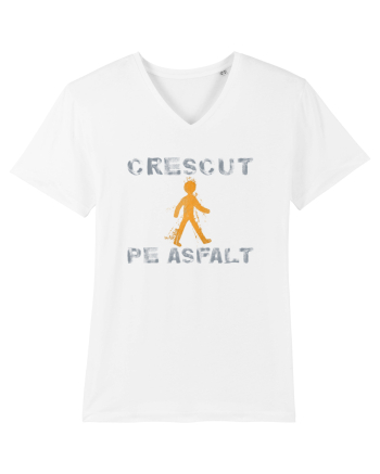 CRESCUT PE ASFALT 1 White