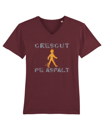 CRESCUT PE ASFALT 1 Burgundy
