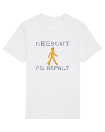 CRESCUT PE ASFALT 1 White