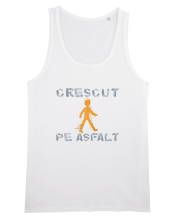 CRESCUT PE ASFALT 1 White