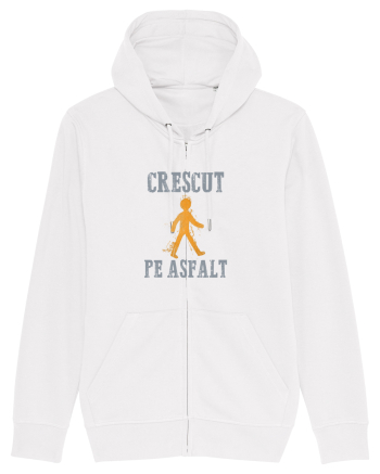 CRESCUT PE ASFALT 2 White