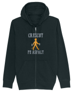 CRESCUT PE ASFALT 2 Hanorac cu fermoar Unisex Connector