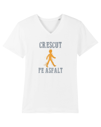 CRESCUT PE ASFALT 2 White