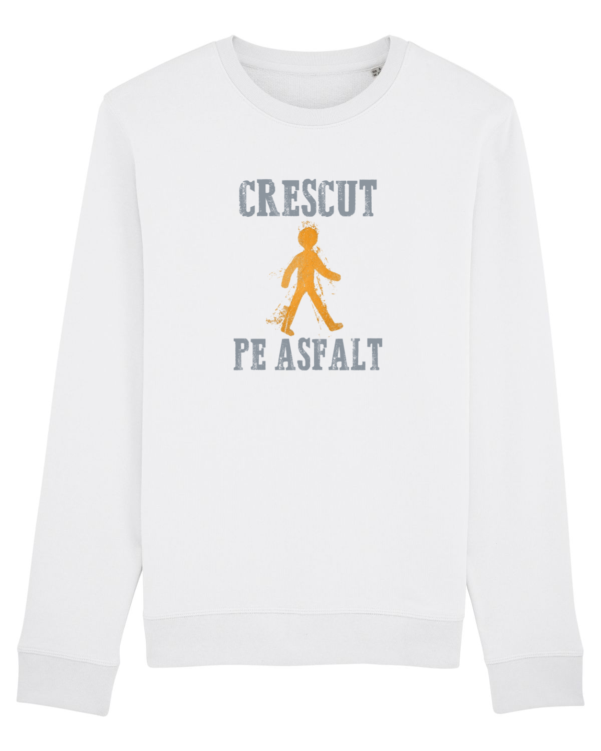Bluză mânecă lungă Unisex Rise White