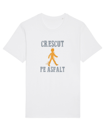 CRESCUT PE ASFALT 2 White