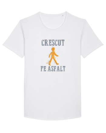 CRESCUT PE ASFALT 2 White