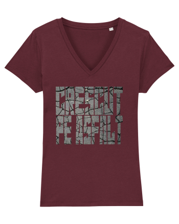 CRESCUT PE ASFALT 3 Burgundy