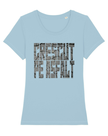 CRESCUT PE ASFALT 3 Sky Blue