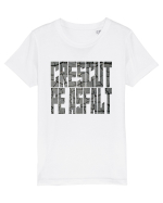 CRESCUT PE ASFALT 3 Tricou mânecă scurtă  Copii Mini Creator