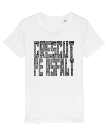 CRESCUT PE ASFALT 3 White