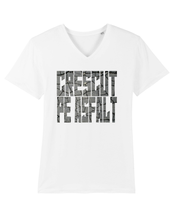 CRESCUT PE ASFALT 3 White