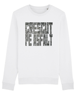 CRESCUT PE ASFALT 3 Bluză mânecă lungă Unisex Rise