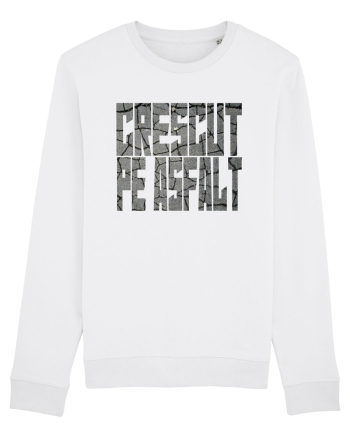 CRESCUT PE ASFALT 3 White