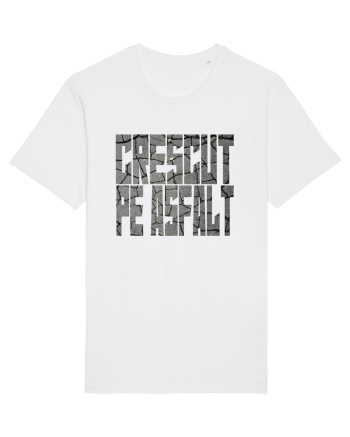 CRESCUT PE ASFALT 3 White