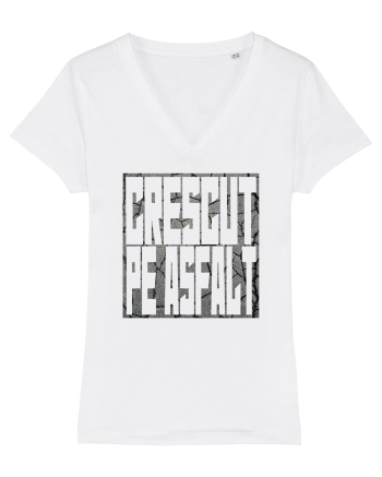 CRESCUT PE ASFALT  4 White