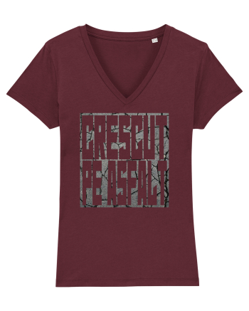 CRESCUT PE ASFALT  4 Burgundy