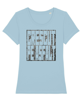 CRESCUT PE ASFALT  4 Sky Blue
