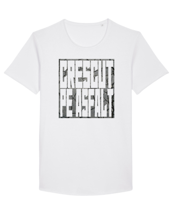 CRESCUT PE ASFALT  4 White