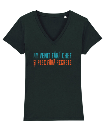 AM VENIT FARA CHEF SI PLEC FARA REGRETE Black