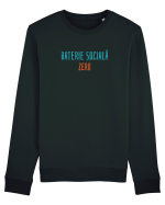 BATERIE SOCIALA ZERO - ANTISOCIAL Bluză mânecă lungă Unisex Rise
