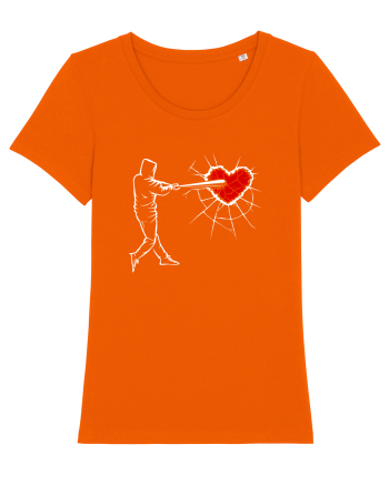 Inima Din Spatele Zidului Bright Orange
