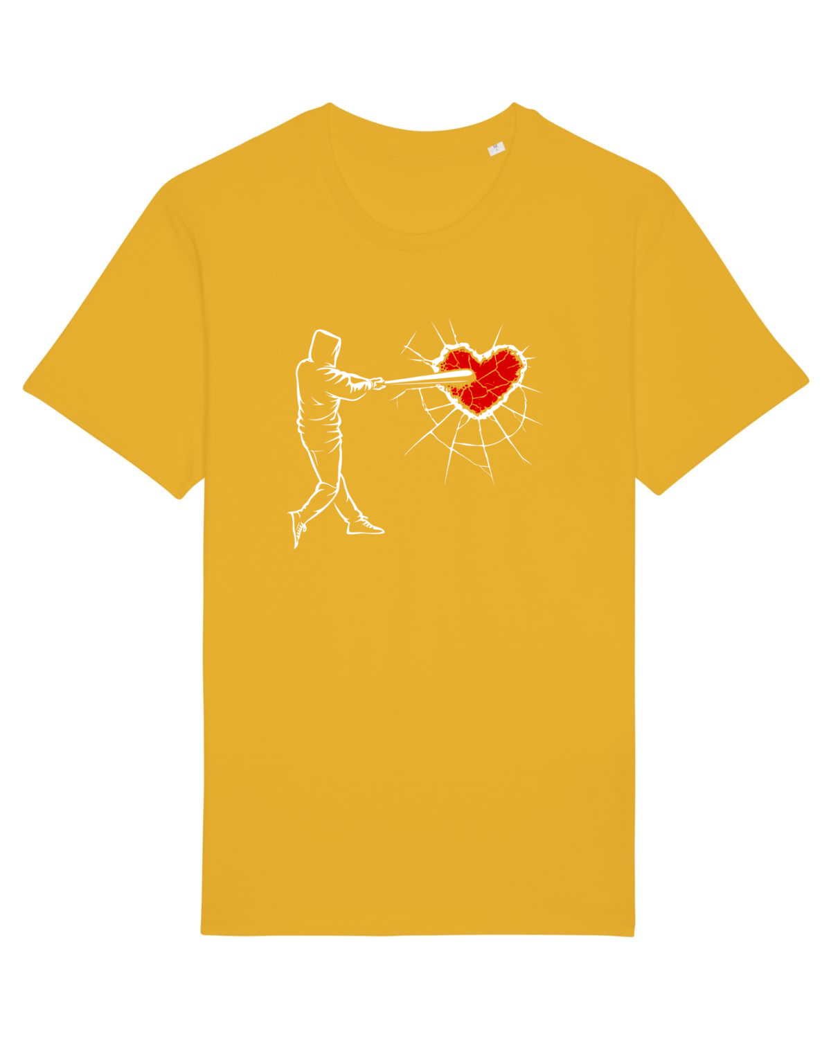 Tricou mânecă scurtă Unisex Rocker Spectra Yellow