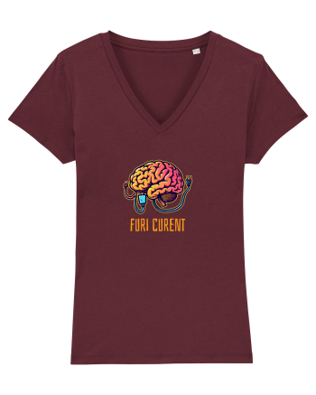 FURI CURENT (MINTI / BATI CAMPII DE RUPI) Burgundy