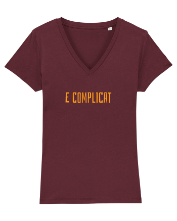 E COMPLICAT Burgundy