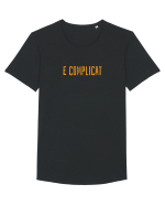 E COMPLICAT Tricou mânecă scurtă guler larg Bărbat Skater