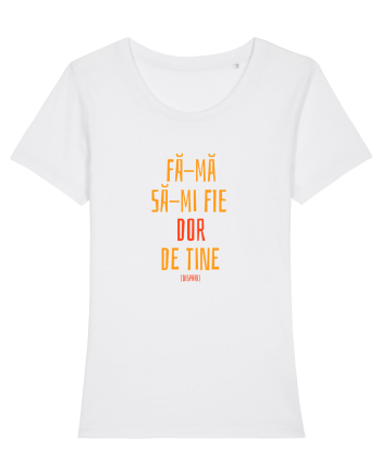 FA-MA SA-MI FIE DOR DE TINE (DISPARI) White