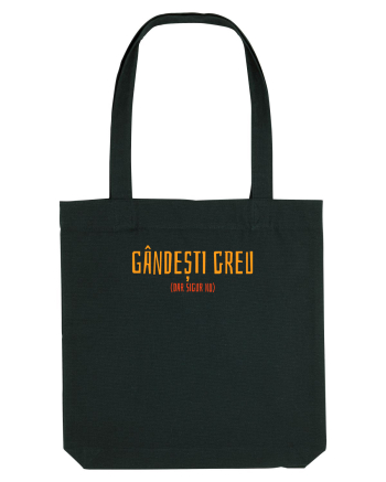 GANDESTI GREU (DAR SIGUR NU) Black
