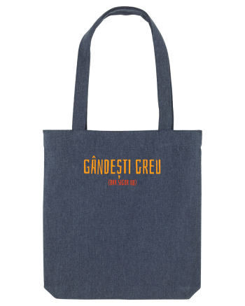 GANDESTI GREU (DAR SIGUR NU) Midnight Blue