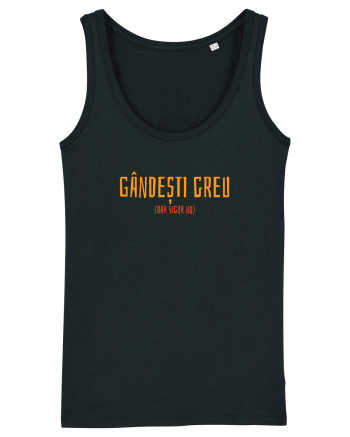 GANDESTI GREU (DAR SIGUR NU) Black