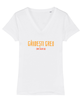 GANDESTI GREU (DAR SIGUR NU) White