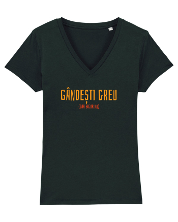 GANDESTI GREU (DAR SIGUR NU) Black