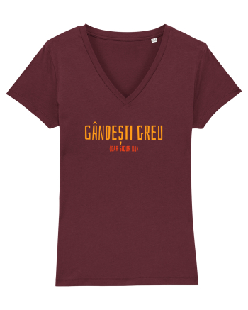 GANDESTI GREU (DAR SIGUR NU) Burgundy