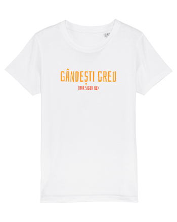 GANDESTI GREU (DAR SIGUR NU) White