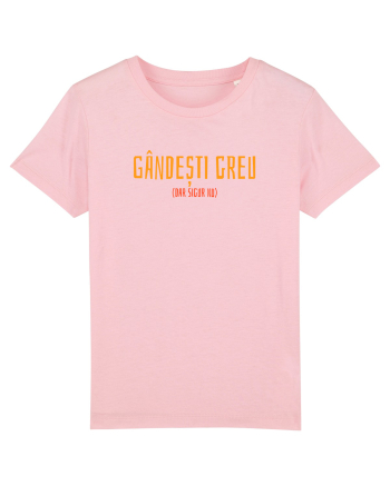 GANDESTI GREU (DAR SIGUR NU) Cotton Pink
