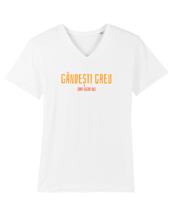 GANDESTI GREU (DAR SIGUR NU) White