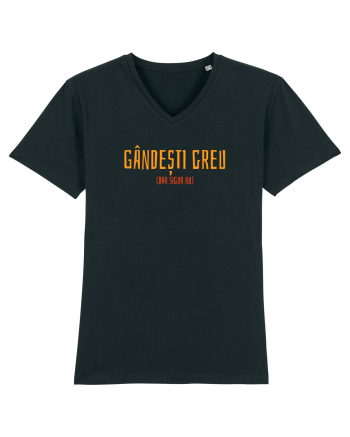 GANDESTI GREU (DAR SIGUR NU) Black