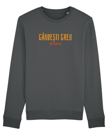 GANDESTI GREU (DAR SIGUR NU) Anthracite