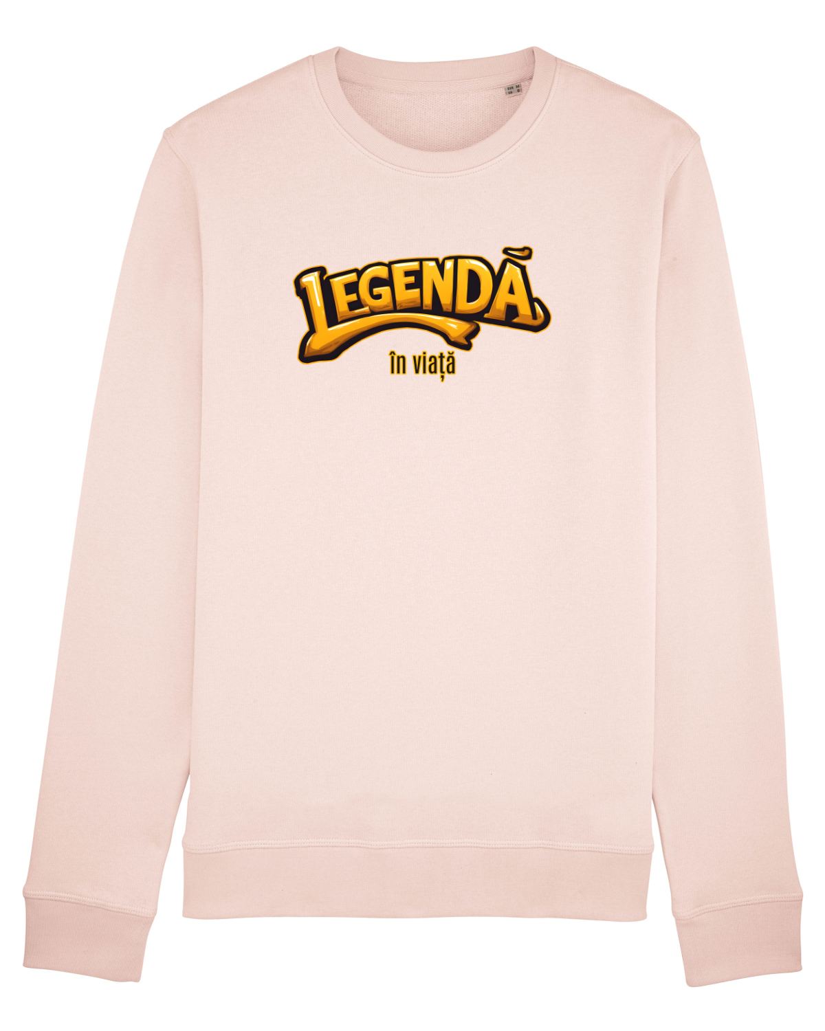 Bluză mânecă lungă Unisex Rise Candy Pink