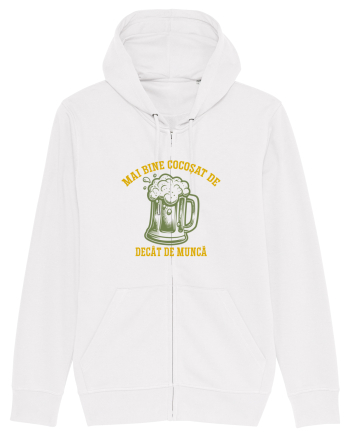 MAI BINE COCOSAT DE BERE DECAT DE MUNCA White